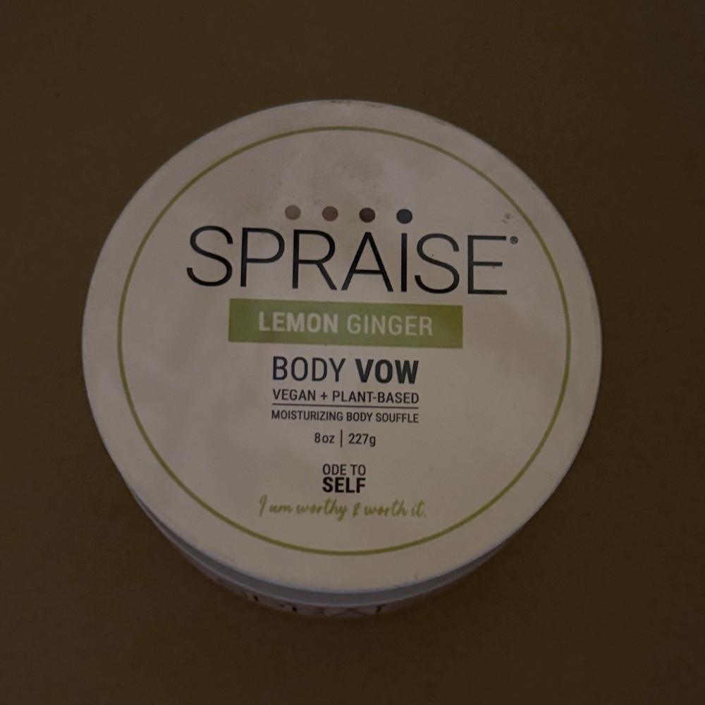 Lemon Ginger Body Vow Moisturizing Body Souffle